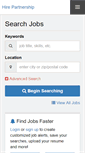 Mobile Screenshot of jobs.hirepartnership.com