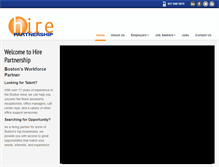 Tablet Screenshot of hirepartnership.com
